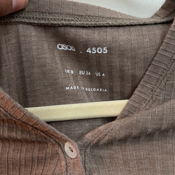 ASOS Cropped Cardigan Top - Picture 2 of 3